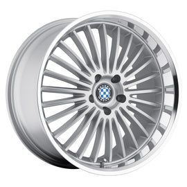 BEYERN MULTI 22x9.5 5x120 ET20 CB72.56 SILVER W/MIRROR CUT LIP