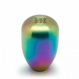 BLOX RACING 5 SPEED SHIFT KNOB 12x1.25MM NEO CHROME FOR SUBARU WRX FOR TOYOTA MR BXAC-00213