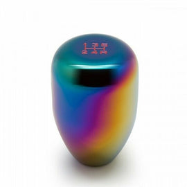 BLOX RACING LIMITED 5 SPEED SHIFT KNOB 10x1.5MM NEO CHROME FOR HONDA CIVIC FOR A BXAC-00230-NEO