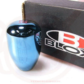 BLOX RACING LIMITED 5 SPEED SHIFT KNOB 10X1.5MM ELECTRIC BLUE FOR HONDA CIVIC FO