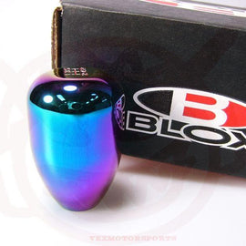 BLOX RACING LIMITED 5 SPEED SHIFT KNOB 10X1.25 NEO CHROME FOR NISSAN EVO FOR MAZ