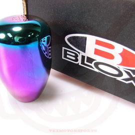 BLOX RACING LIMITED 6 SPEED SHIFT KNOB 10X1.5MM NEO CHROME FOR HONDA FOR ACURA S