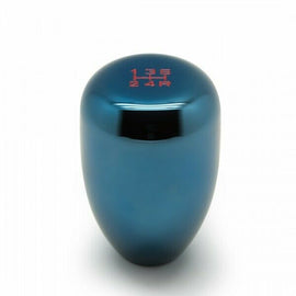 BLOX RACING LIMITED 6 SPEED SHIFT KNOB 10x1.25MM BLUE FOR NISSAN EVO FOR MITSUBI BXAC-00236-TB