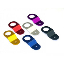 BLOX RADIATOR STAY BRACKET EG SINGLE BLUE 1992-1995 FOR HONDA CIVIC BXAC-00304-BL