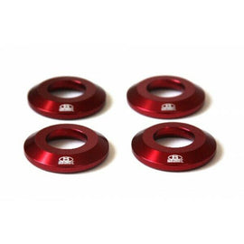 BLOX RACING RED DIFFERENTIAL MOUNT COLLARS KIT FOR HONDA S2000 AP1 AP2 F20 F22C BXDL-00100-RD
