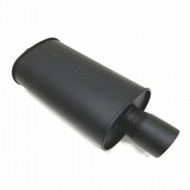 BLOX RACING SL SPORT MUFFLER 2.25IN UNIVERSAL MATTE BLACK BXEX-00300-DWT