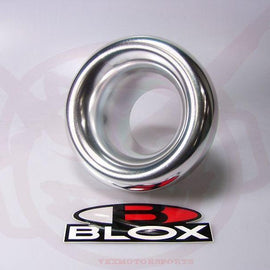 BLOX RACING 3 INCH VELOCITY STACK ANODIZED ALUMINUM SILVER FOR AIR INTAKE