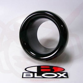 BLOX RACING 4 INCH VELOCITY STACK ALUMINUM BLACK FOR AIR INTAKE BXIM-00305-BK