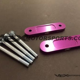 BLOX FRONT BUMP STEER KIT 12MM PURPLE FOR HONDA S2000 00-09 S2K AP1 AP2 F20 F22C