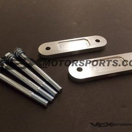 BLOX FRONT BUMP STEER KIT 12MM SILVER FOR HONDA S2000 00-09 S2K AP1 AP2 F20 F22C