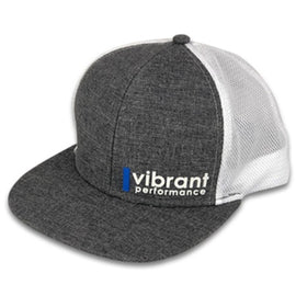 Vibrant Vibrant Performance Ball Cap Grey/White 39035