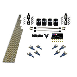Nitrous Express 8 Cyl Piranha Nozzle Intake Plumbing Kit (Incl Hardware) 13386