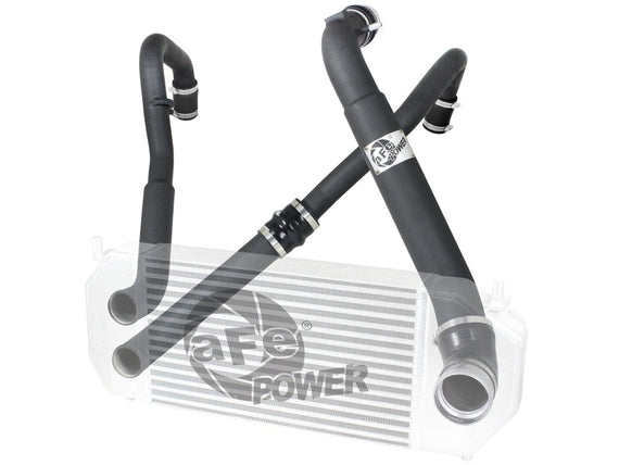 aFe Power BladeRunner Intercooler Hot & Cold Side Tubes for 15-20 F-150 (Black) 46-20204-B