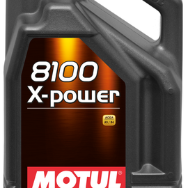 Motul 8100 X-Power 10W-60 Synthetic Oil 5 Liters (106144), 5. liters 106144