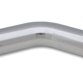 Vibrant 3in O.D. Universal Aluminum Tubing (45 degree bend) - Polished 2175