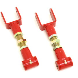 BMR 79-04 Fox Mustang Upper Control Arms On-Car Adj. (Polyurethane) - Red UTCA014R