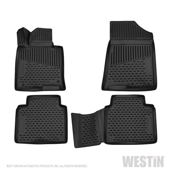 Westin 2016-2018 Kia Optima Profile Floor Liners 4pc - Black 74-22-51049