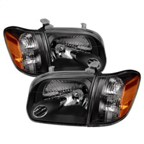 Spyder 9034336 - Head Lights & Corner Lights fits Toyota Tundra & Sequoia 9034336