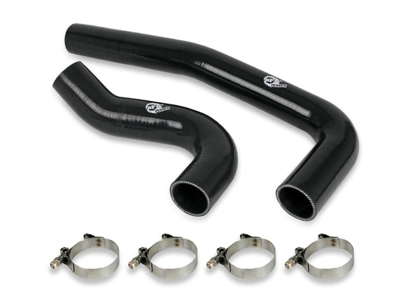 aFe Power BladeRunner Silicone Radiator Coolant Hose Kit-Black; 46-50064-B 46-50064-B