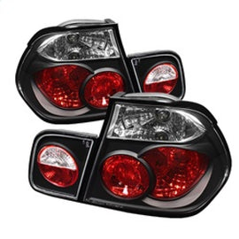 Spyder Euro Style Tail Lights, Fits BMW E46 3-Series 99-01 4Dr 5000712
