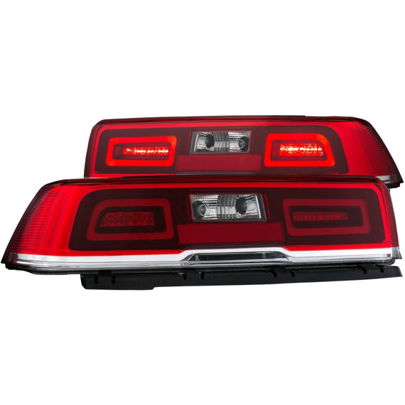 ANZO 2014-2015 Chevrolet Camaro LED Taillights Red/Clear 321322