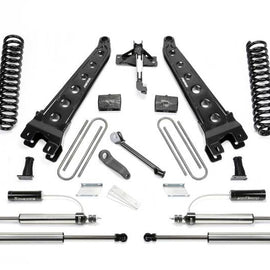 Fabtech 17-21 Ford F250/350 4WD Diesel 4in Rad Arm Sys w/Coils & 2.25 Dl Resi Frt & Dl Rr Shks K2289DL