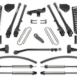 Fabtech 17-21 Ford F250/F350 4WD Diesel 8in 4Link Sys w/Coils & Dlss Shks K2266DL
