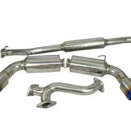 Injen 13-20 Subaru BRZ/Toyota 86 2.0L 4cyl SS CB Exhaust w/ Dual Injen Embossed Muffler SES1230TT