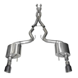 14328Gnm Corsa Performance 14328Gnm Xtreme Cat Back Exhaust System Fits 15 17 14328GNM