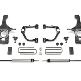 Fabtech 07-15 Toyota Tundra 2WD/4WD 4in UCA Kit w/Bjs & Dlss Shks K7028DL