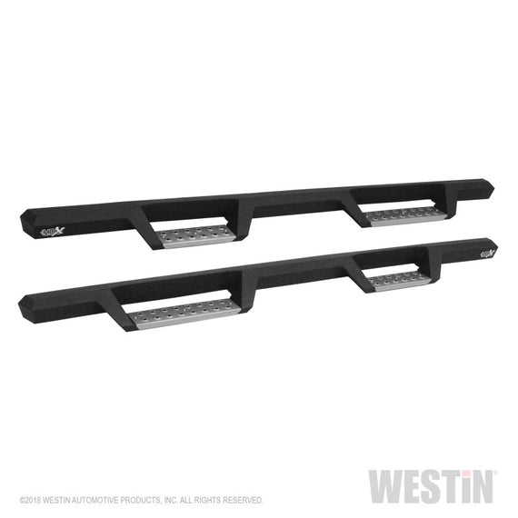 Westin Ford 1999-2016 F-250/350/450/550 Crew Cab HDK Stainless Drop Nerf Steps - Textured Black 56-113352