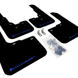 Rally Armor 13-16 Dodge Dart Black UR Mud Flap w/ Blue Logo MF39-UR-BLK/BL