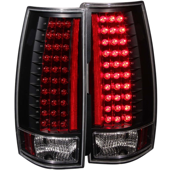 ANZO 2007-2014 Chevrolet Suburban LED Taillights Black 311084 311084