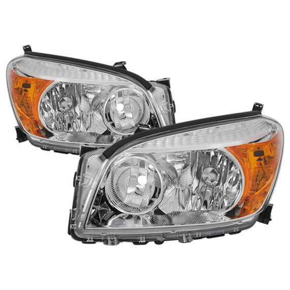 xTune 06-08 Toyota RAV4 OEM Style Headlights - Chrome (HD-JH-TRAV06-AM-C) 9042867
