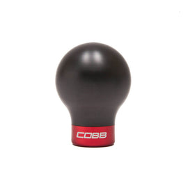 Cobb Subaru 6-Speed COBB Shift Knob - Black w/Race Red Collar (Non-Weighted) 213350-RD