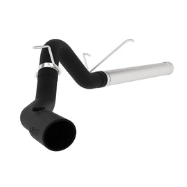 MBRP 10-12 Dodge 2500/3500 Cummins 6.7L Filter Back Single Side Black Coated Exhaust System S6130BLK