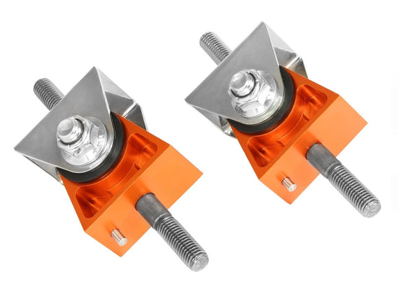 aFe 450-401007-N Suspension Chevy Corvette C5/C6 97-13 V8 Engine Mounts Orange 450-401007-N