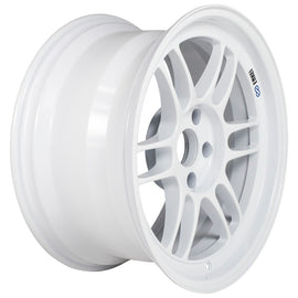 Enkei RPF1 17x9 5x114.3 22mm Offset 73mm Bore Vanquish White Wheel 3797906522WP