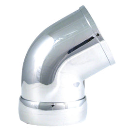 Spectre Universal Intake Elbow Tube (ABS) w/Collar 3in. OD / 60 Degree - Chrome 8668