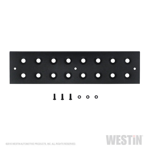 Westin Replacement service kit includes 15.5 inch die stamped step pad and fasteners - Black 56-10001