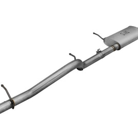 aFe Scorpion Exhaust System, Cat Back Aluminized Hi-Tuck 07-14 Jeep Wrangler JK Unlimited V6 3.6/3.8 49-08040