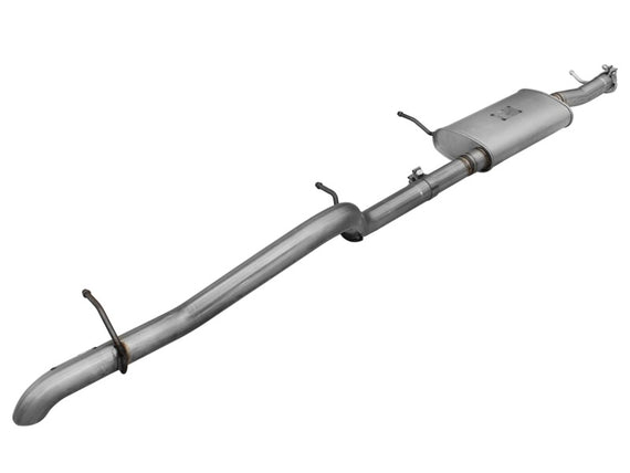 aFe Scorpion Exhaust System, Cat Back Aluminized Hi-Tuck 07-14 Jeep Wrangler JK Unlimited V6 3.6/3.8 49-08040