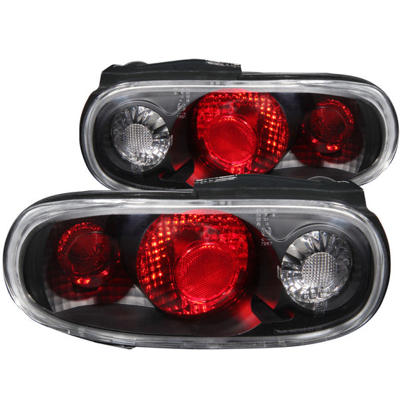 ANZO Taillights Black FITS 1990-1997 Mazda Miata 221077 221077