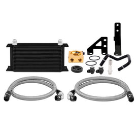 Mishimoto Thermostatic Oil Cooler Kit, Black, for Subaru WRX 2015+ MMOC-WRX-15TBK