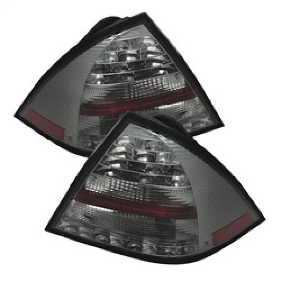 Spyder Mercedes Benz W203 C-Class 05-07 4DR Sedan LED Tail Lights Smoke ALT-YD-MBZC05-LED-SM 5069986