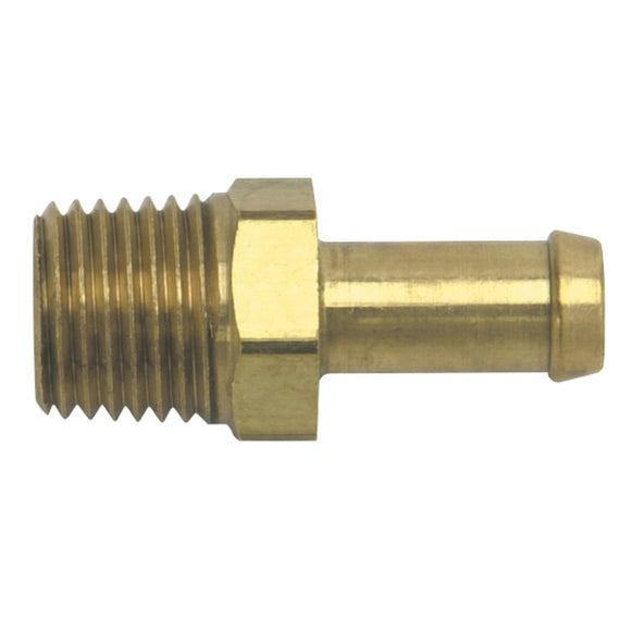 Russell Performance 1/4 NPT x 10mm Hose Single Barb Fitting 697050