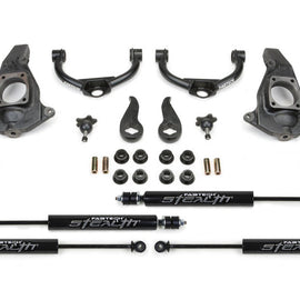 Fabtech 11-19 GM C/K2500HD/3500HD 4in Ultimate System w/Stealth Shocks K1055M