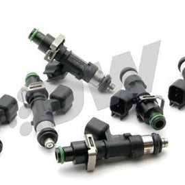 DeatschWerks Set of 6 high impedance 1000cc injectors for Toyota Supra TT 93-98. For top feed conversion, 11mm o-ring.