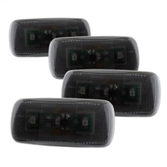 Xtune Dodge Ram 10-14 Dually 2 Red LED 2 Amber LED Fender Lights 4pcs Smoke ACC-LED-DR10-FL-SM 9924781