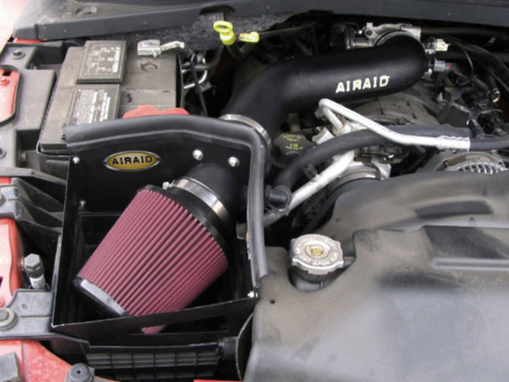 Airaid 04-06 Dodge Durango 4.7L CAD Intake System w/ Tube (Oiled / Red Media) 300-157